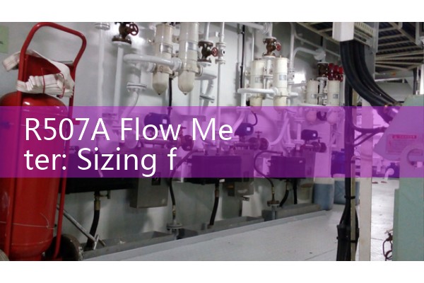 R507A Flow Meter: Sizing for Large-Scale Industrial Flooded Evaporators